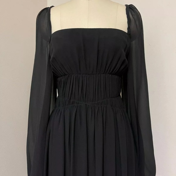 STELLA MCCARTNEY BLACK BACKLESS TUNIC SIZE SMALL - Picture 5 of 13